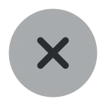 Close Circle SVG Icon